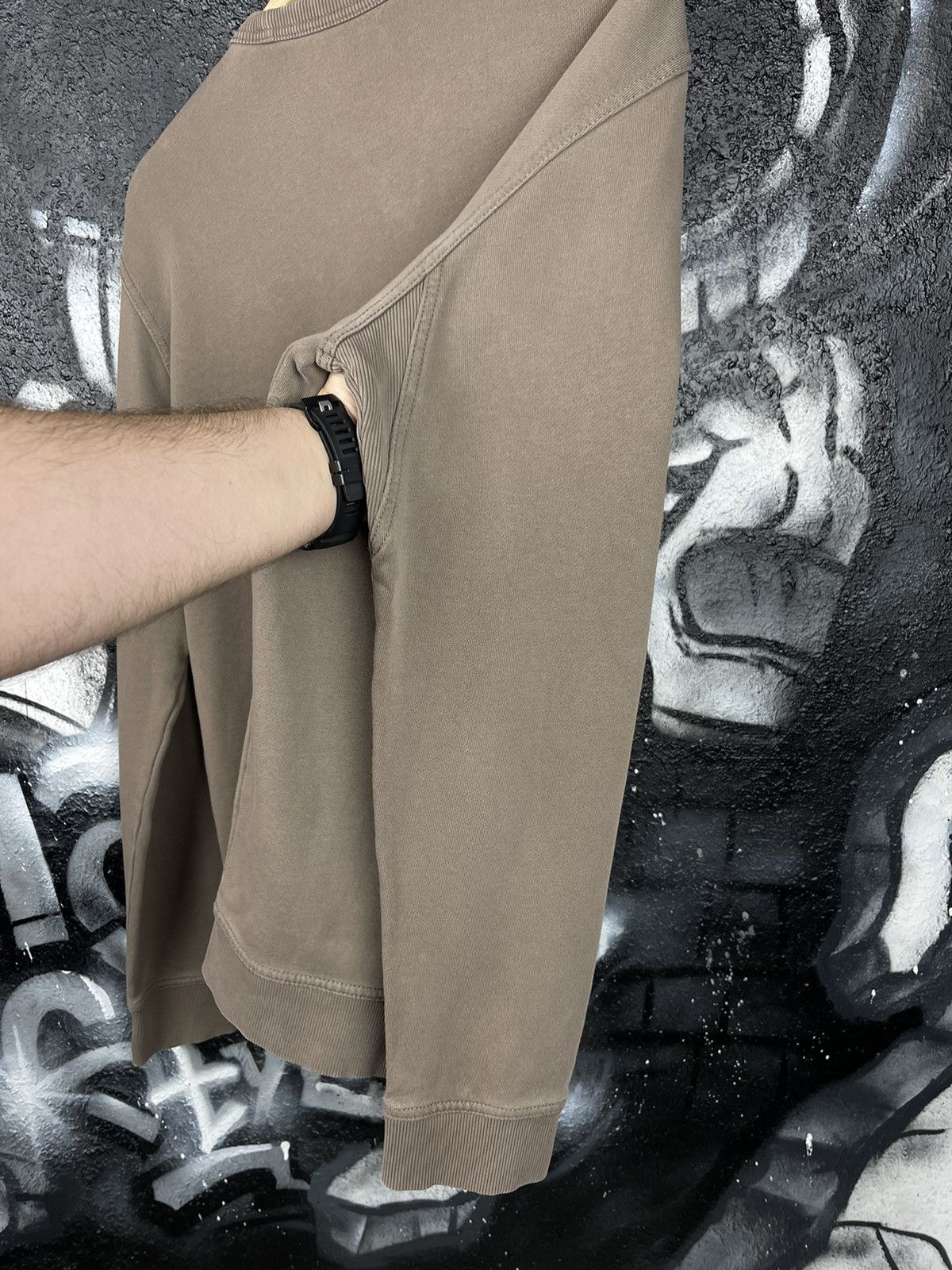 Hugo Boss Hugo Boss Light Brown Basic Sweatshirt Men’s Size XL Size US XL / EU 56 / 4 - 7 Thumbnail