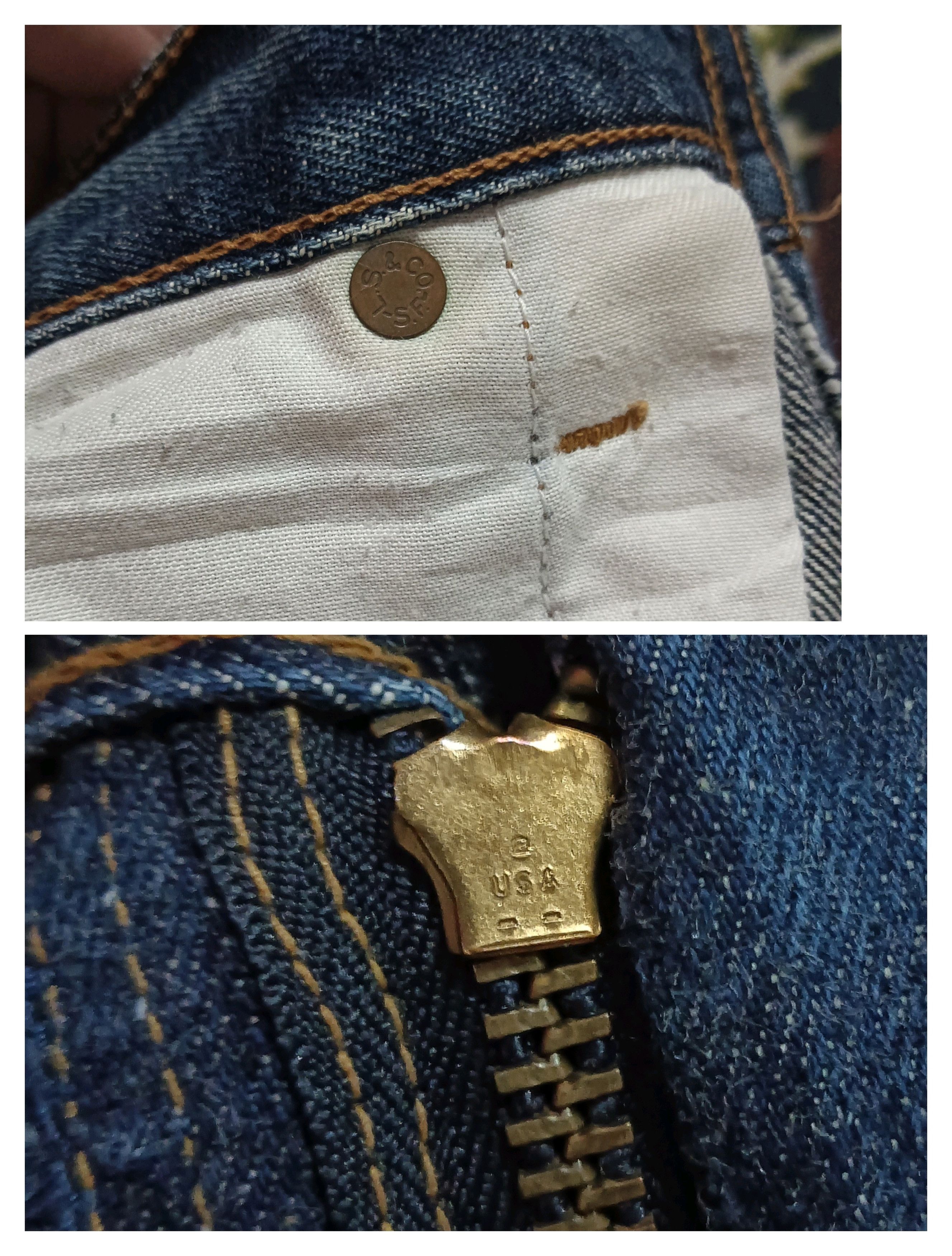 Levi's Vintage Clothing Levi's 502 Vintage Selvedge Denim Size US 33 - 10 Thumbnail