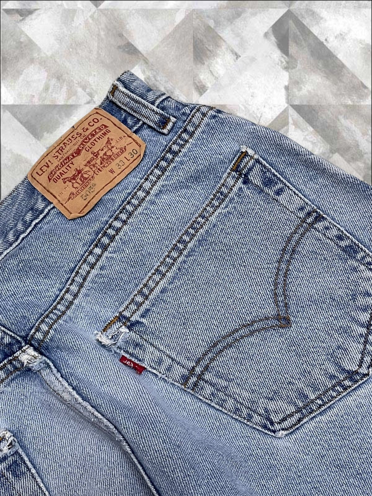 Levi's Vintage Clothing Vintage Designer Levis 505 Distressed Cloud Blue Denim Size US 30 / EU 46 - 15 Thumbnail