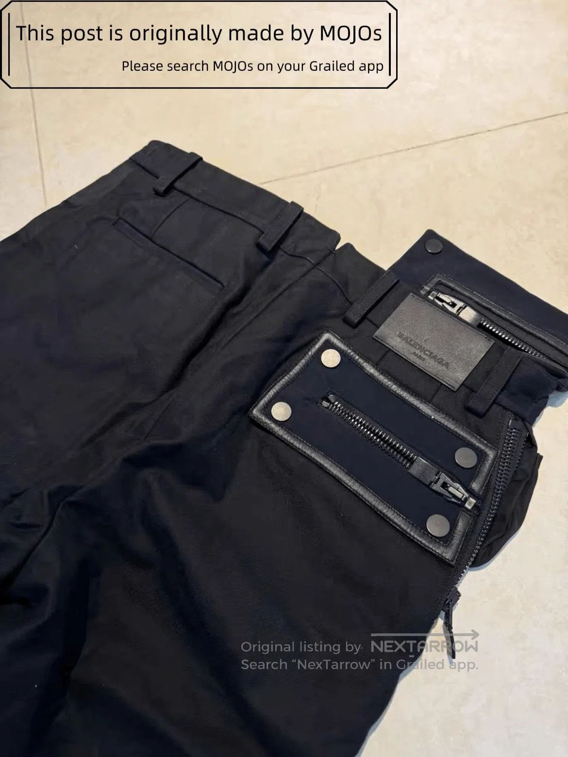Balenciaga Sz 46 Balenciaga Nylon Tactical Cargo Pants. Size US 30 / EU 46 - 4 Thumbnail