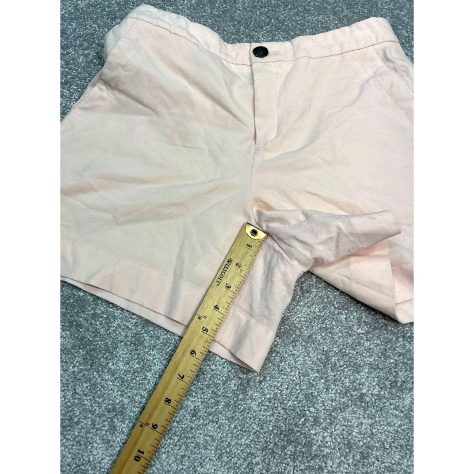 Rag & Bone rag & bone New York Chino Shorts Womens 6 Pink High Rise Stretch Casual Shorts Womens 6 Pink Size 28" / US 6 / IT 42 - 3 Thumbnail
