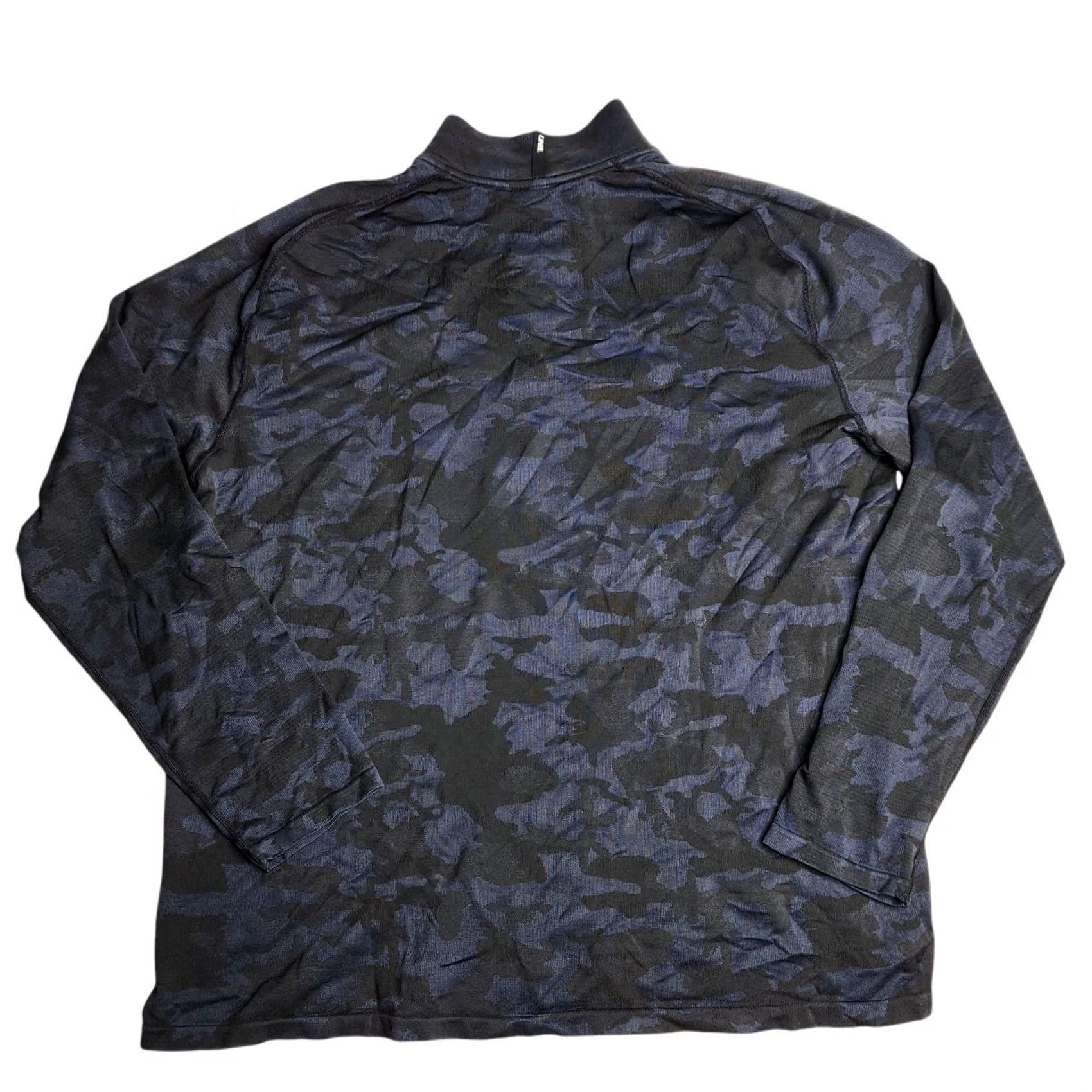 Vintage UNRL Elite Golf Shirt Black Camo Stretch Pullover XL Mens Size US XL / EU 56 / 4 - 2 Thumbnail