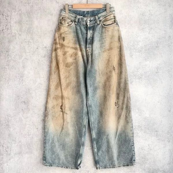 Acne Studios Acne Studios Distressed Blue Jeans Size 23" - 1 Thumbnail
