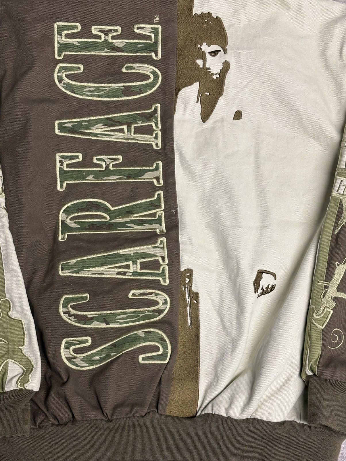 Jeff Hamilton 90s Jeff Hamilton Camo Scarface NASCAR Jacket Size US XL / EU 56 / 4 - 4 Thumbnail