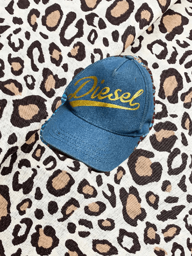 Diesel Vintage Y2K hat cap diesel big logo Size ONE SIZE - 1 Thumbnail