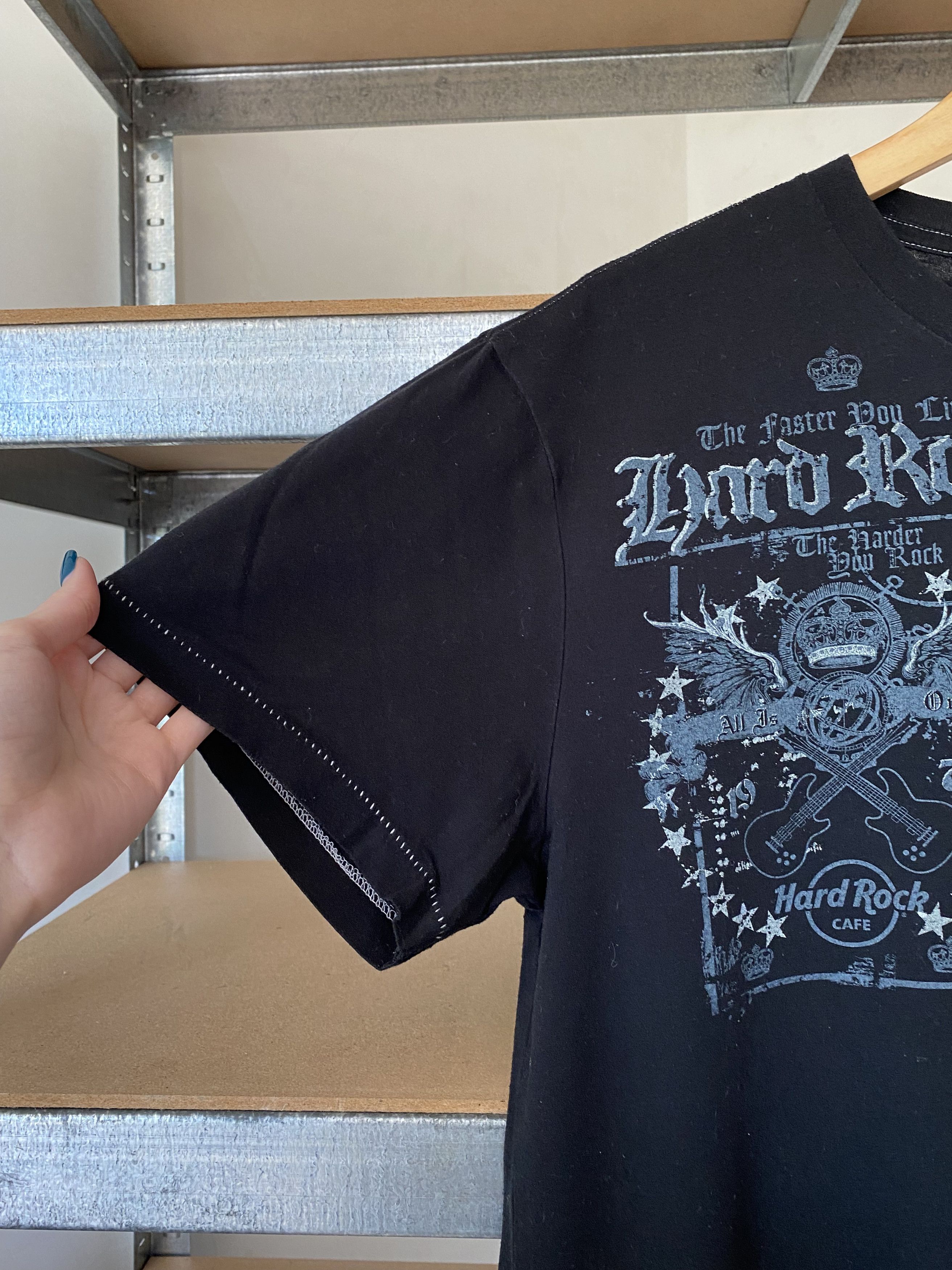 Hard Rock Cafe Hard Rock Cafe Vintage 2000s Couture Hollywood Y2K T-shirt Size US L / EU 52-54 / 3 - 9 Thumbnail