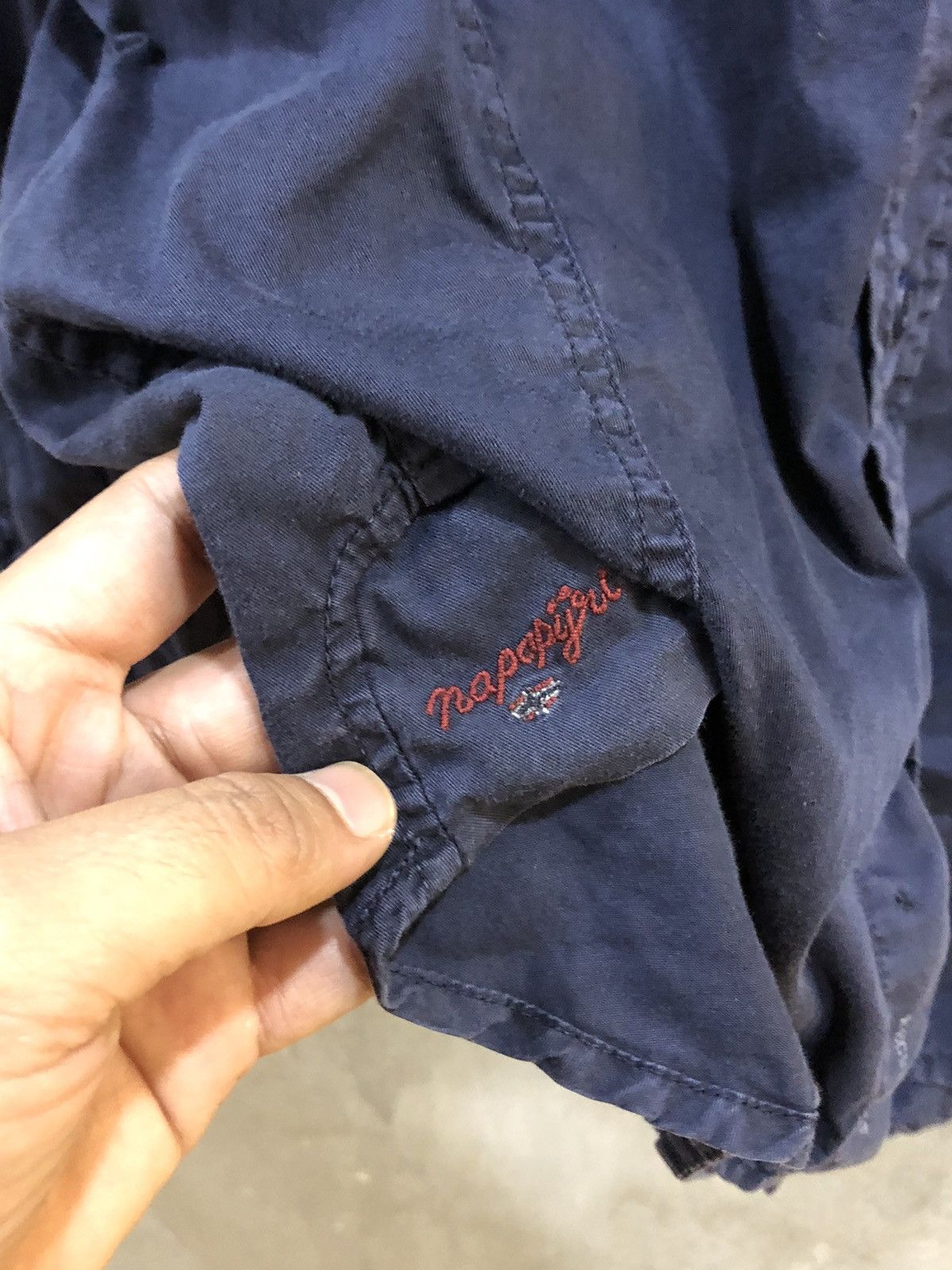 Napapijri Napapijri Geographic Double Button Pocket L/S Button Up Size US M / EU 48-50 / 2 - 10 Thumbnail