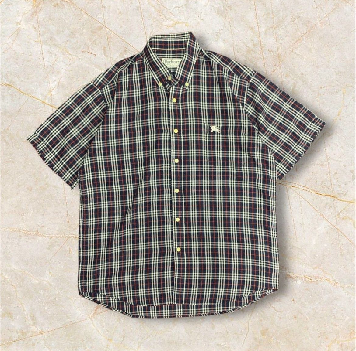 Burberry Burberry Nova Check Button Up Shirt Mens Size XL Size US XL / EU 56 / 4 - 1 Thumbnail