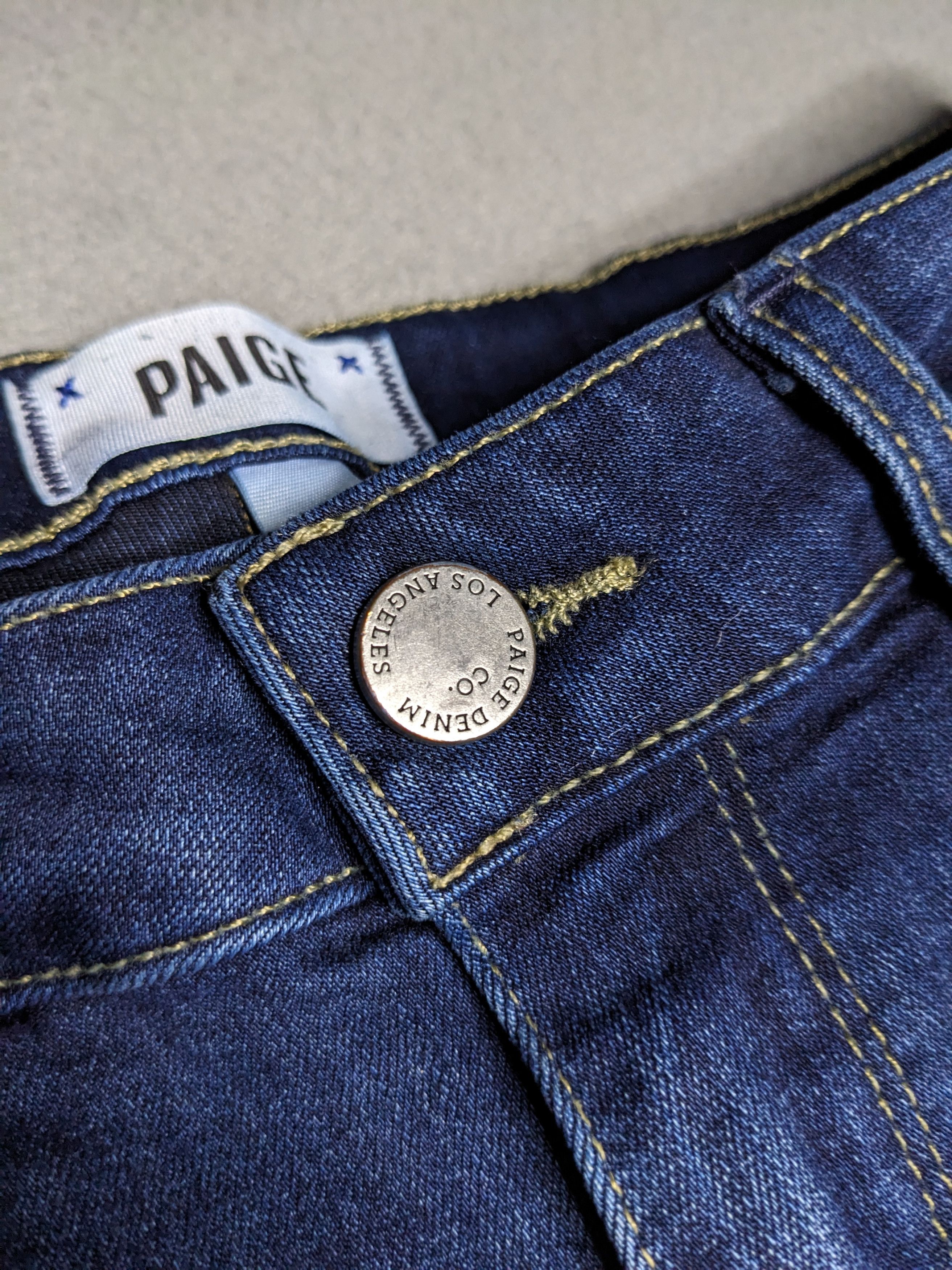 Paige Paige Jeans Verdugo Ankle 28x26 Stretch Slim Denim Low Rise Size 28" / US 6 / IT 42 - 6 Thumbnail