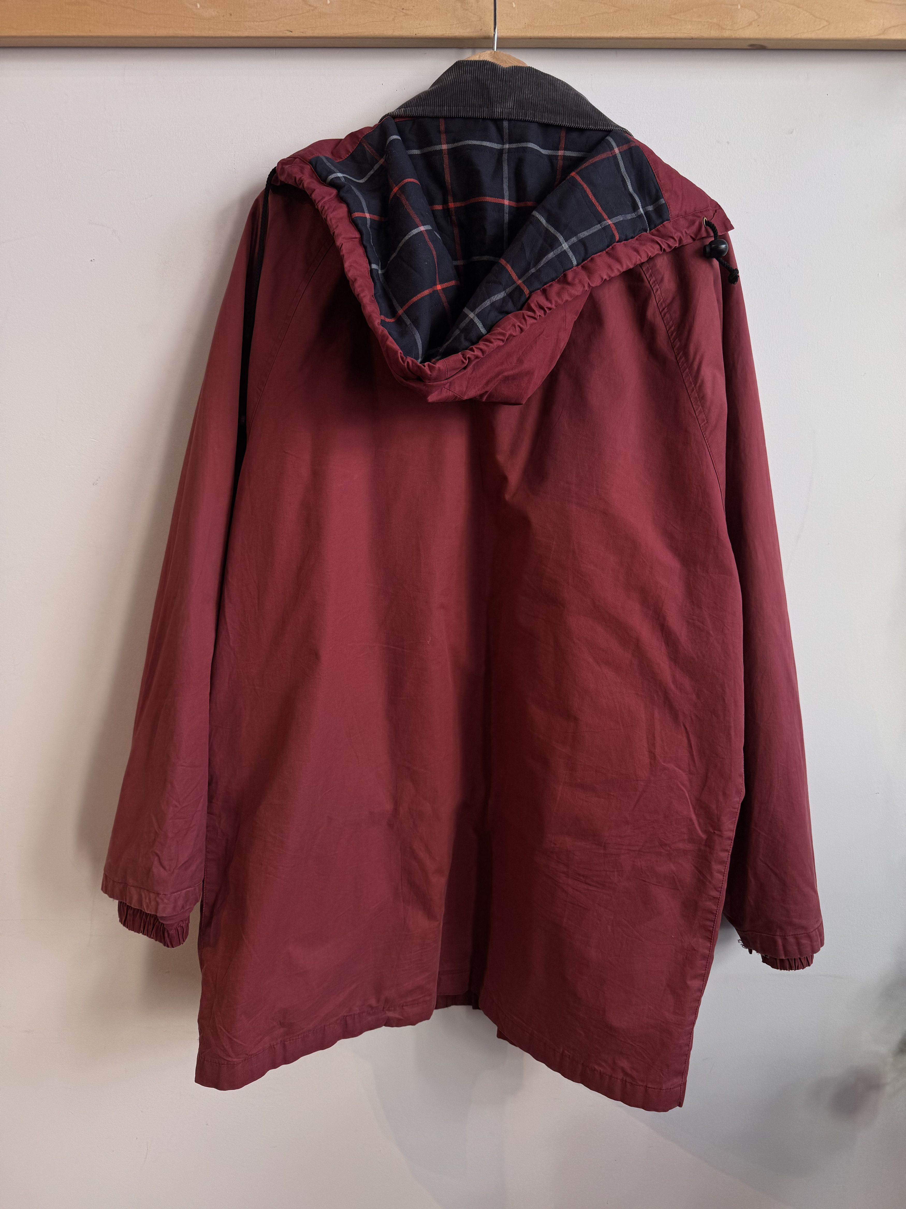 Burberry 80/90s Burberry Red Jacket Size L Size US L / EU 52-54 / 3 - 2 Thumbnail