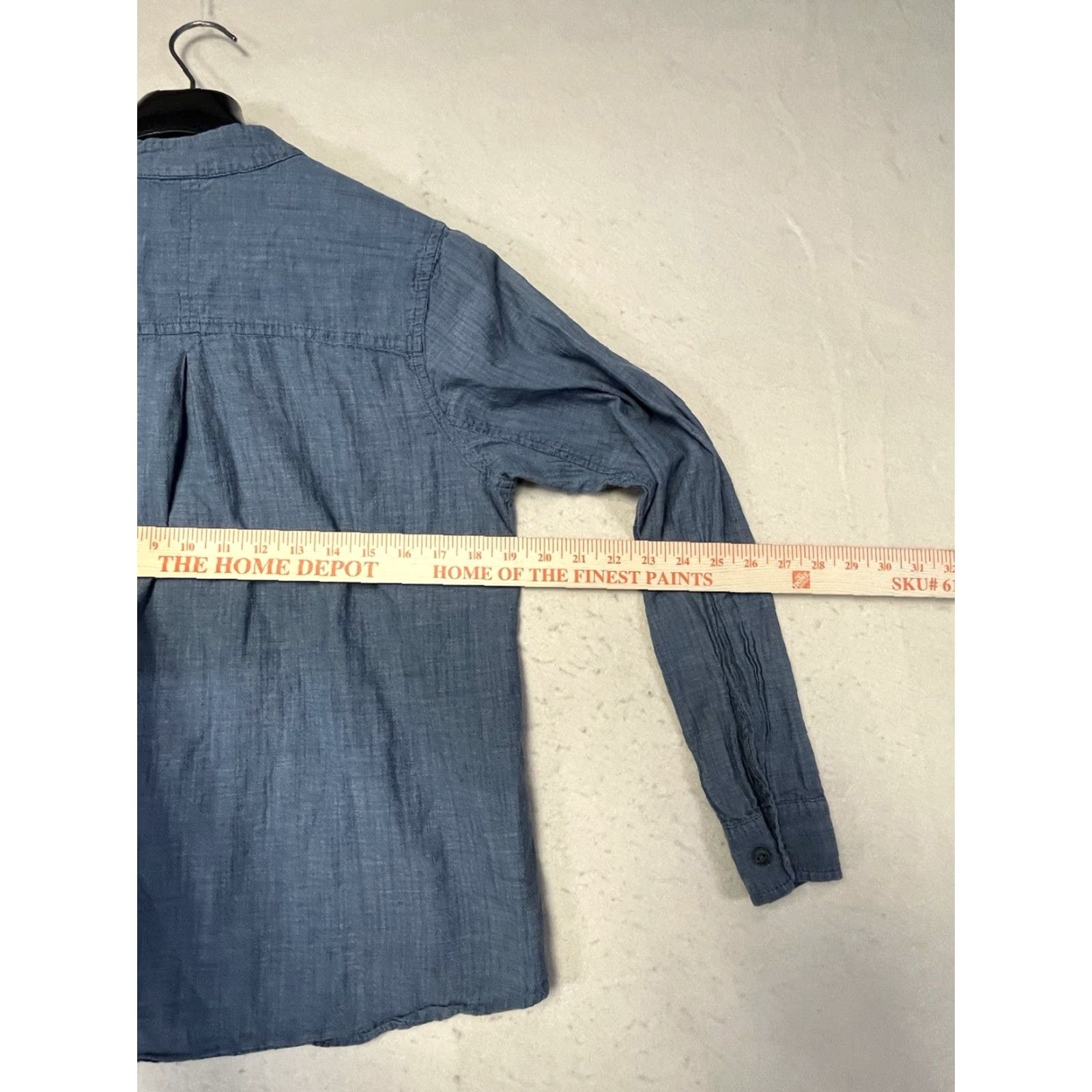 Mountain Hardwear Mountain Hardwear Shirt Womens Small Petite Blue Front Pocket Button-Up Casual Travel Size S / US 4 / IT 40 - 3 Thumbnail