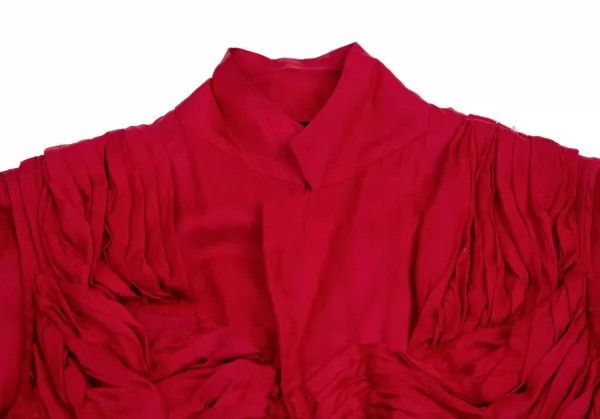 Comme des Garcons Comme des Garcons Rose decorated short-sleeved coat Size M / US 6-8 / IT 42-44 - 2 Thumbnail