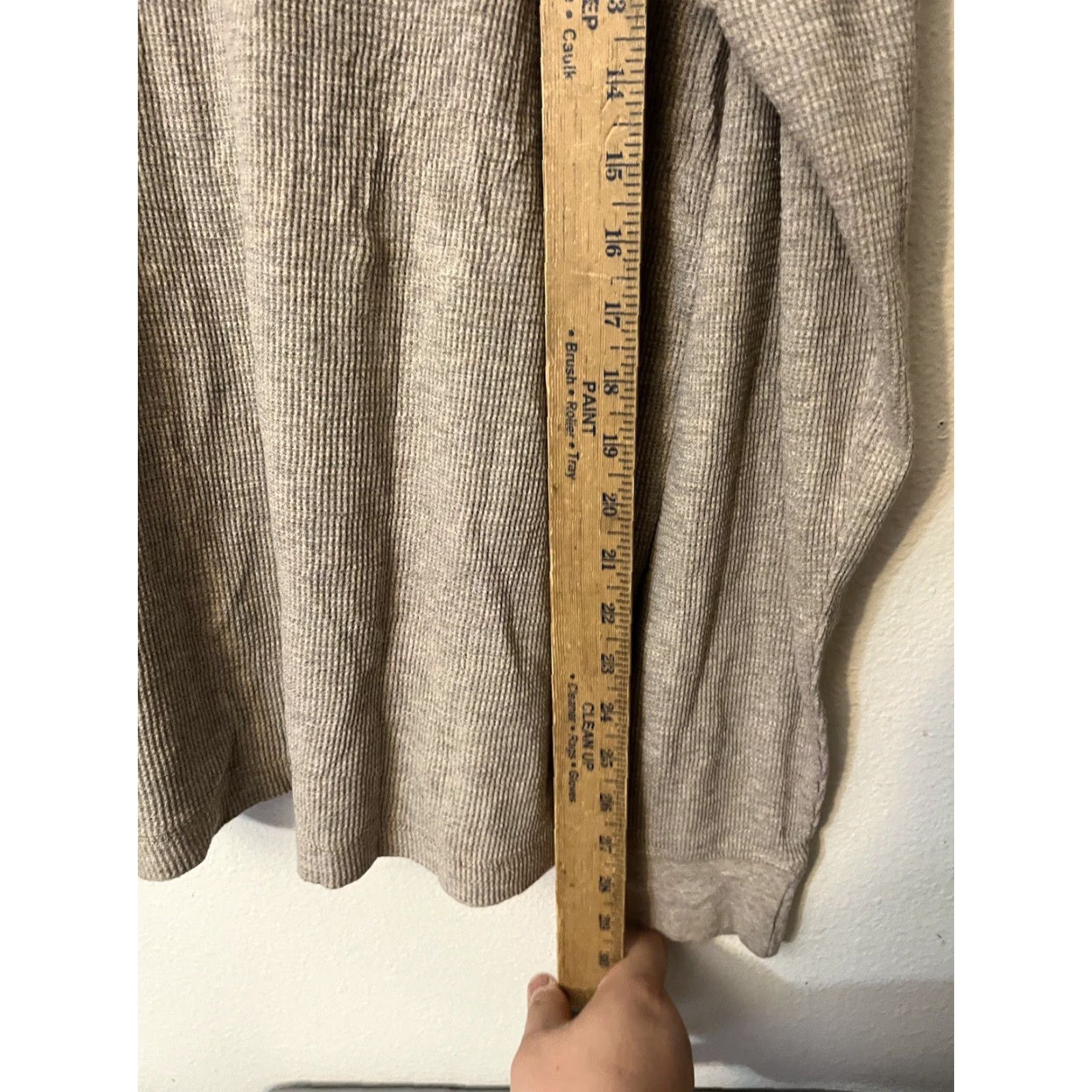 Old Navy Old Navy Shirt Mens L Brown Thermal Knit Long Sleeve Regular Crew Neck Vintage? No Size US L / EU 52-54 / 3 - 4 Thumbnail