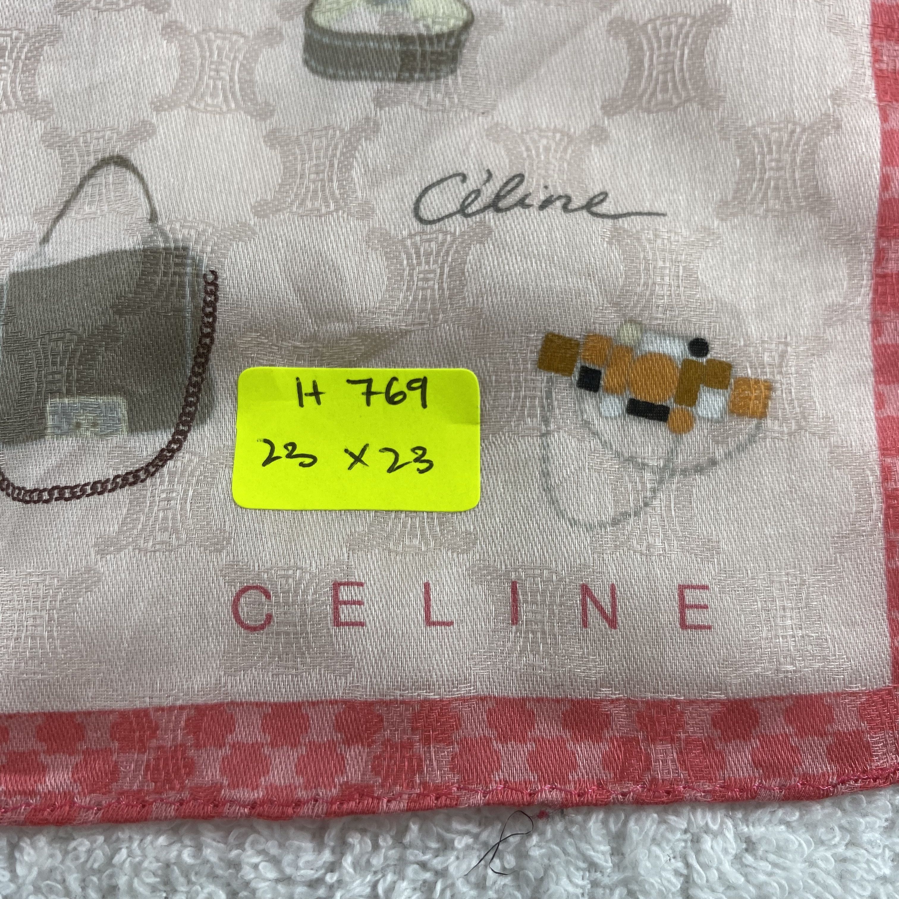 Celine × Vintage Celine Neckerchief / Bandana / Handkerchief Size ONE SIZE - 5 Thumbnail