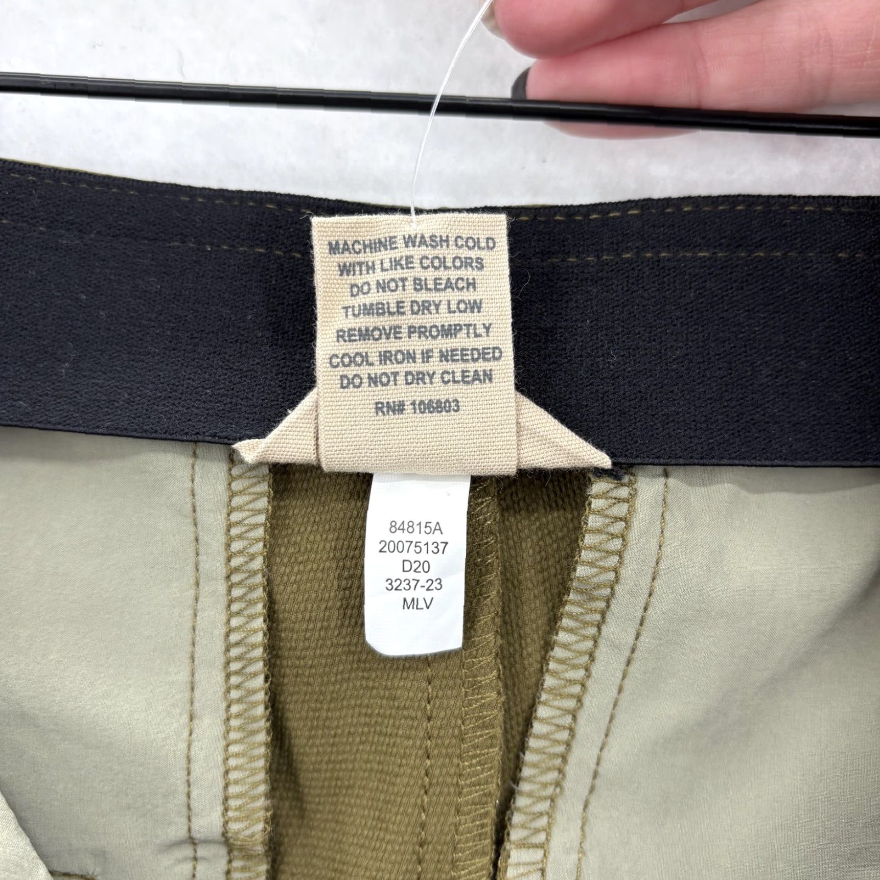 Duluth Trading Company Duluth Womens Pants Skinny Ankle 12 Green Nylon Spandex Stretch Pockets Zipper Travel Workwear Casual 27in Inseam Fatigue Flexcellent Size 34" / US 12 / IT 48 - 5 Thumbnail