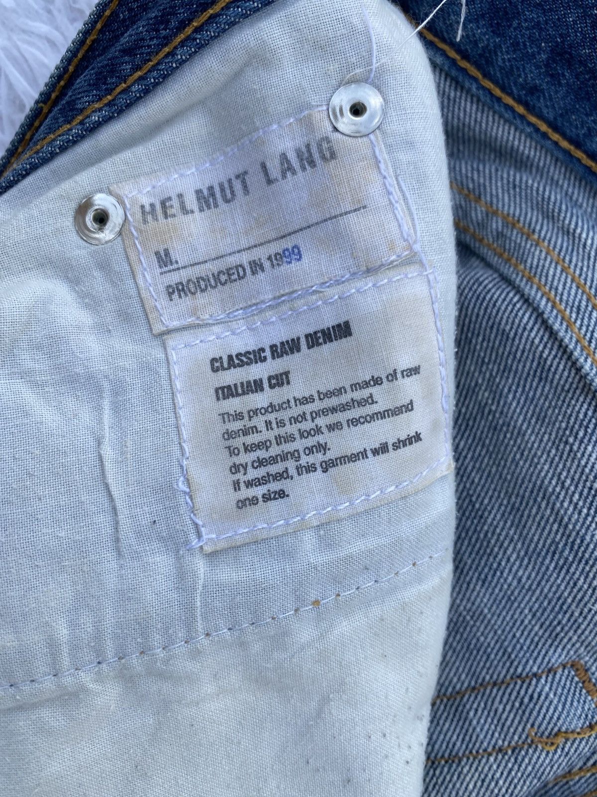Helmut Lang Rare Vintage Helmut Lang Jeans Produced 1999 Size US 26 / EU 42 - 11 Thumbnail