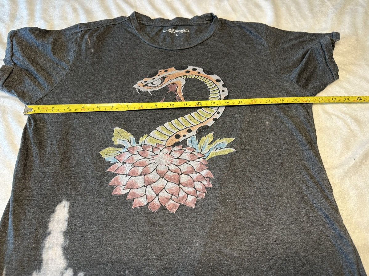 Ed Hardy Ed Hardy Women's Black Lotus Snake Top Size Large Size L / US 10 / IT 46 - 6 Thumbnail