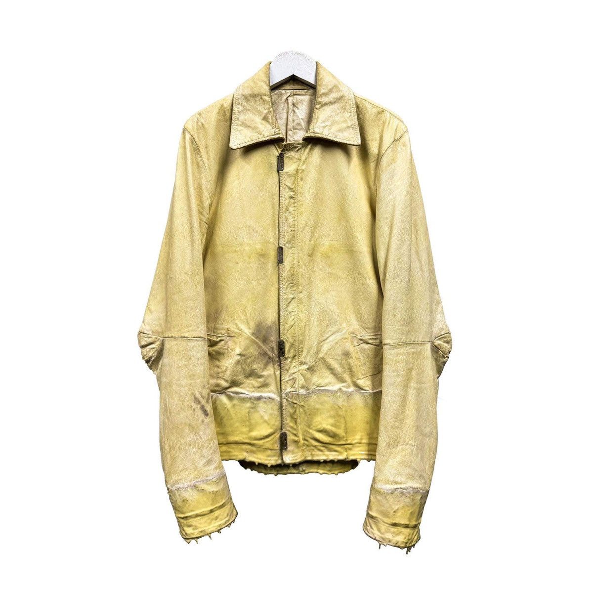 Carol Christian Poell Ccp prosthetic drip scarstitch leather