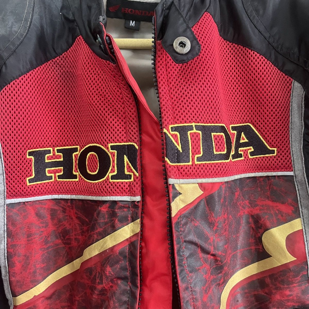 Honda × Sports Specialties × Vintage Vintage Honda Motor Sport Mesh Padded Jacket Japan Size US M / EU 48-50 / 2 - 6 Thumbnail