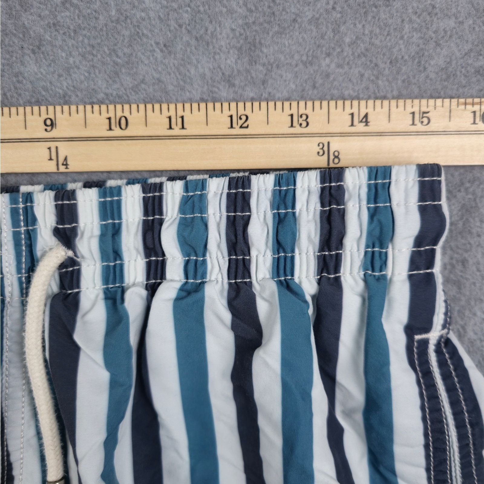 Solid & Striped Solid & Striped Large The Classic Swim Shorts Blue Stripe Size US 30 / EU 46 - 10 Thumbnail