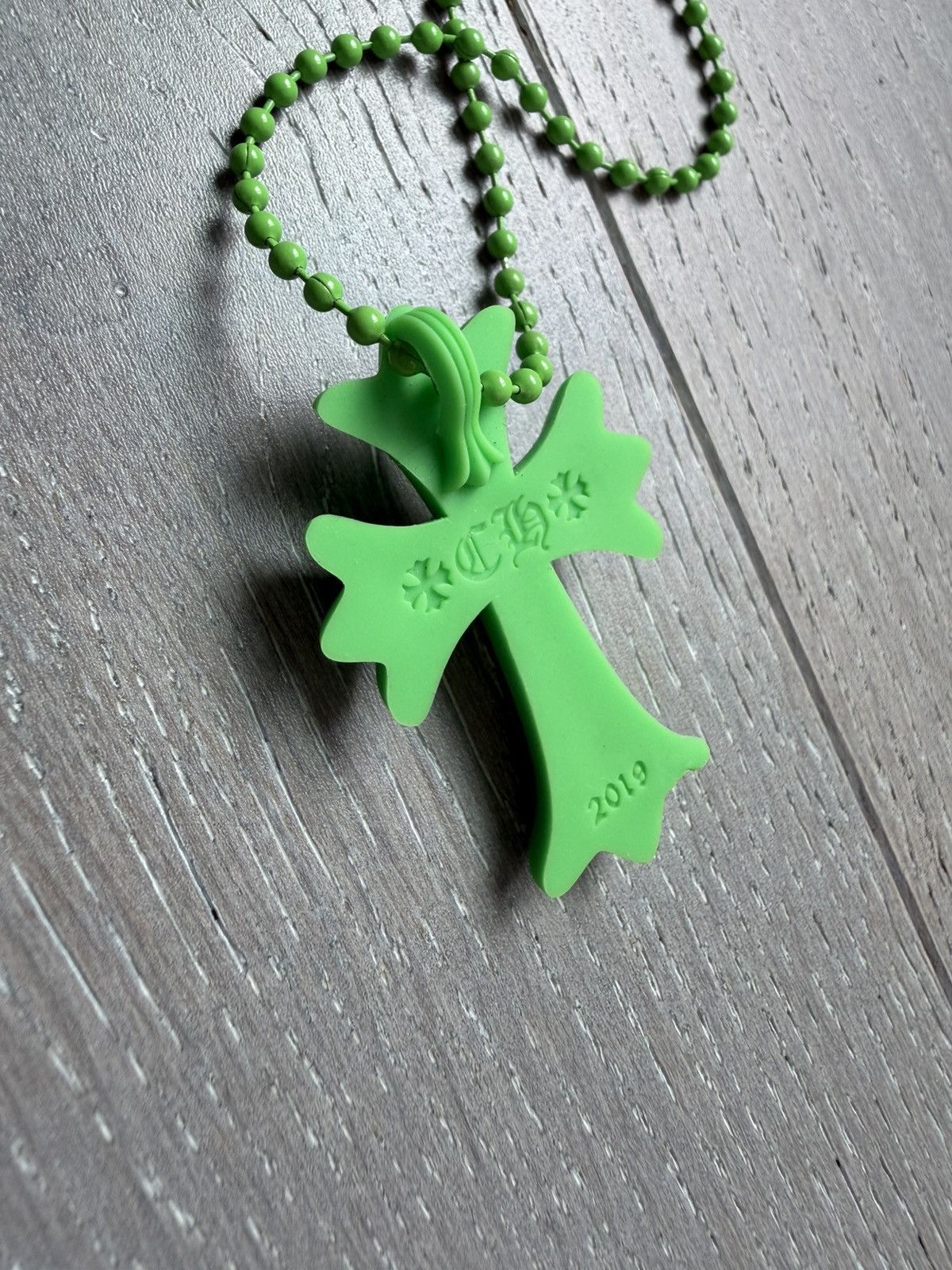 Chrome Hearts Chrome Hearts Silichrome Cross Necklace Size ONE SIZE - 5 Thumbnail