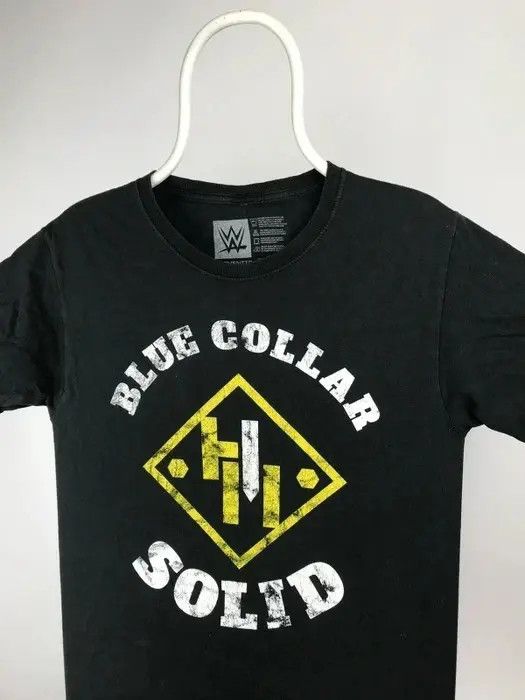 Band Tees Blue collar heavy machinery wwe logo T-shirt band tee Small Size US S / EU 44-46 / 1 - 4 Thumbnail