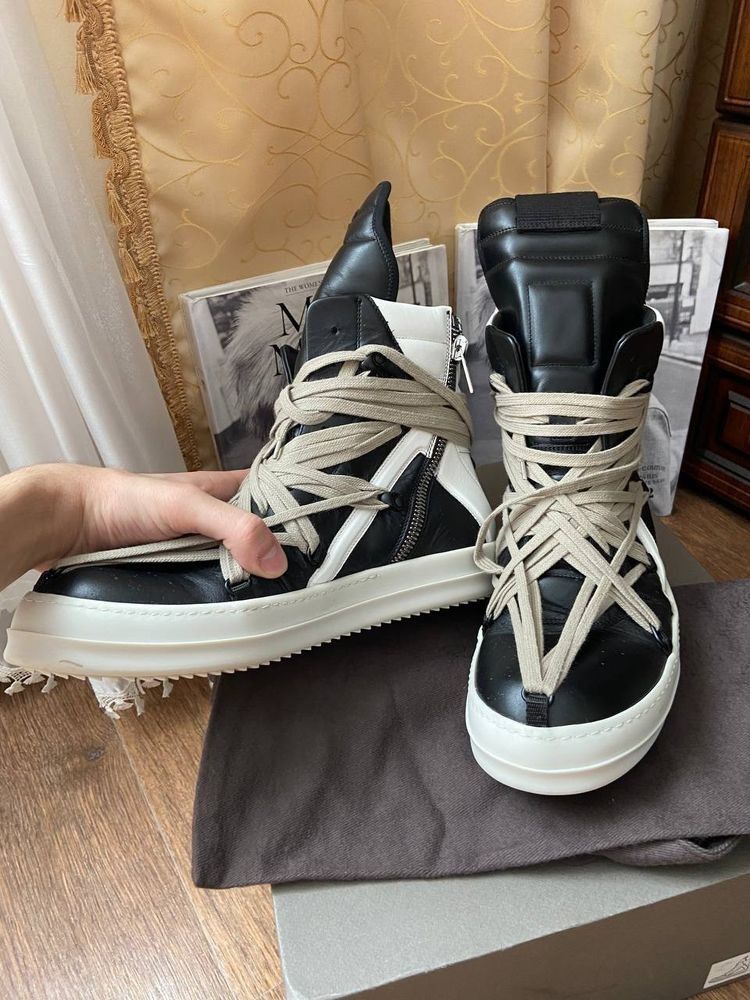 Rick Owens Mega Lace Geobasket | Grailed