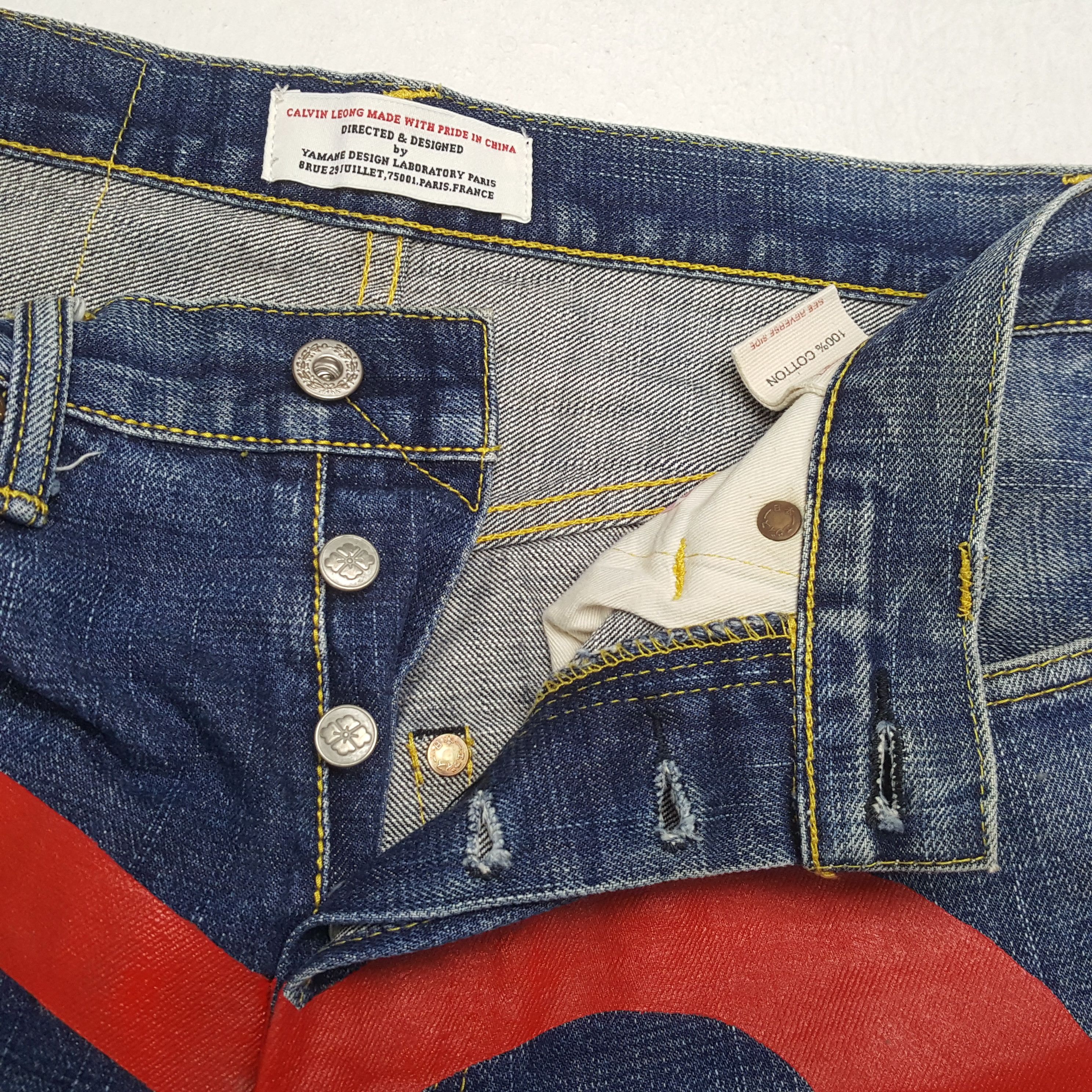 Evisu × Japanese Brand × Vintage Vintage EVISU Japanese Brand Daicock Custom Style Jeans Size US 28 / EU 44 - 13 Thumbnail