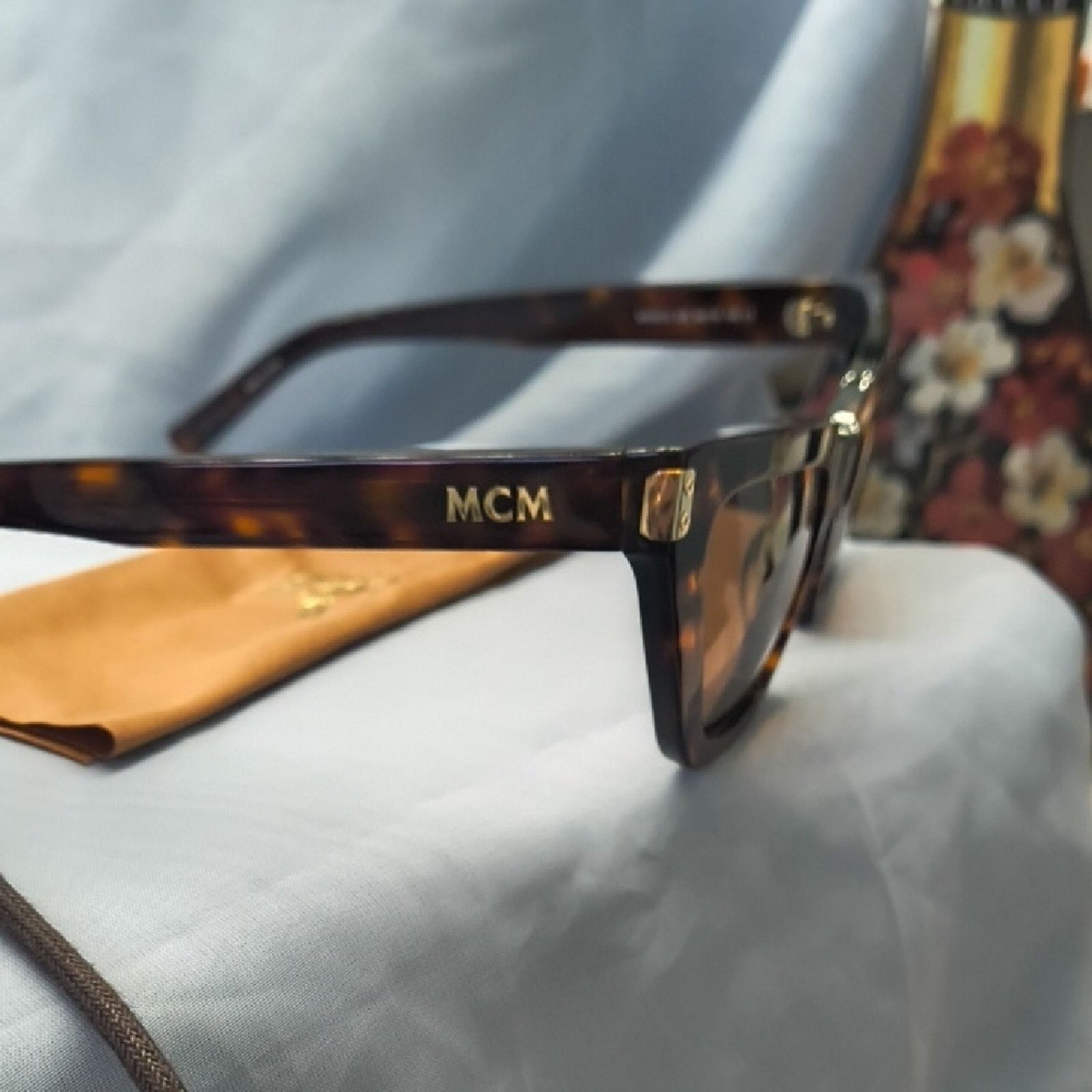 MCM New MCM Brown Tortoise Sunglasses Size ONE SIZE - 2 Thumbnail