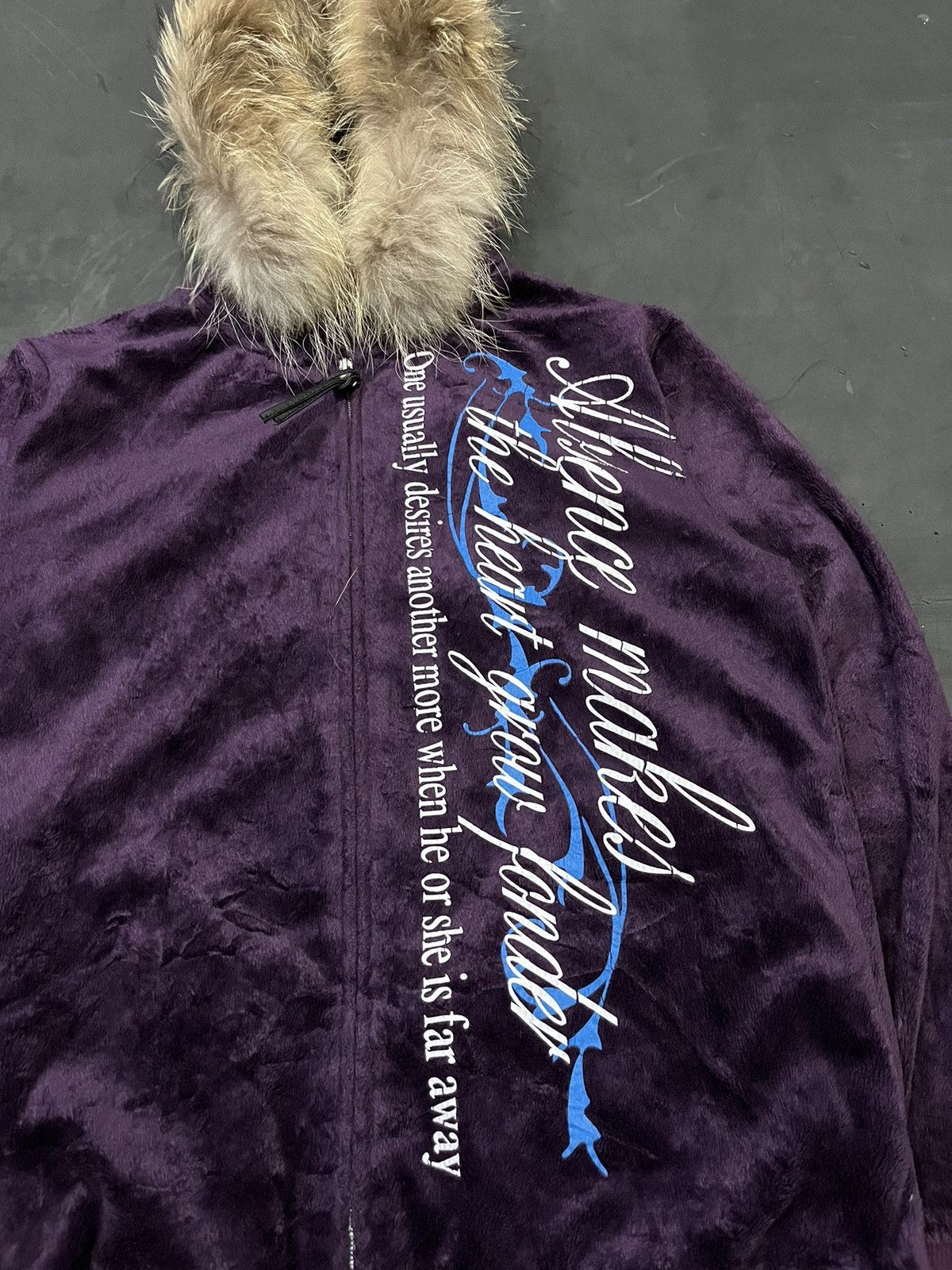 If Six Was Nine × Japanese Brand × Le Grande Bleu (L.G.B.) Ephuistic fur hoodie ifsixwasnine lgb styled Size US M / EU 48-50 / 2 - 3 Thumbnail