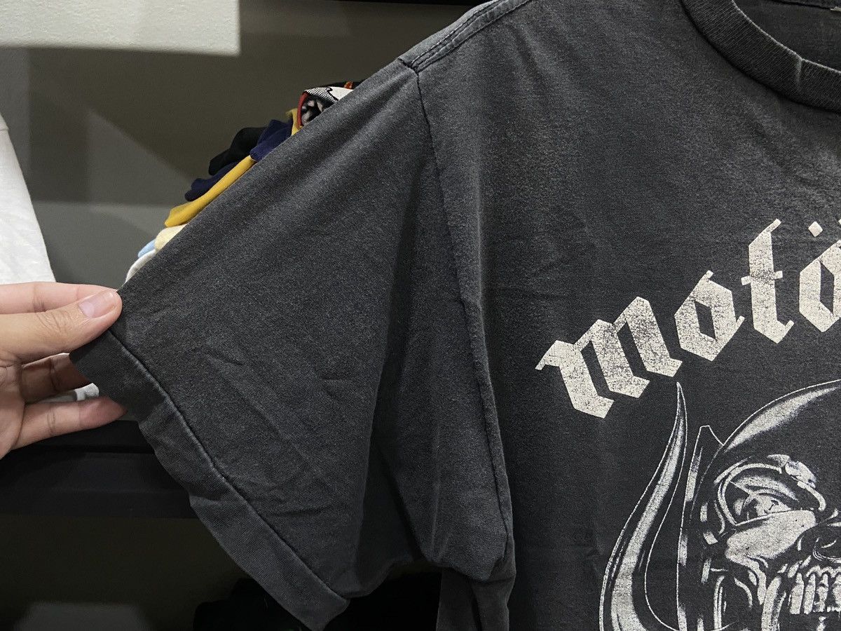Band Tees × Vintage Vintage 90s Motörhead Band Lemmy Heavy Metal TOUR T-SHIRT Size US L / EU 52-54 / 3 - 5 Thumbnail