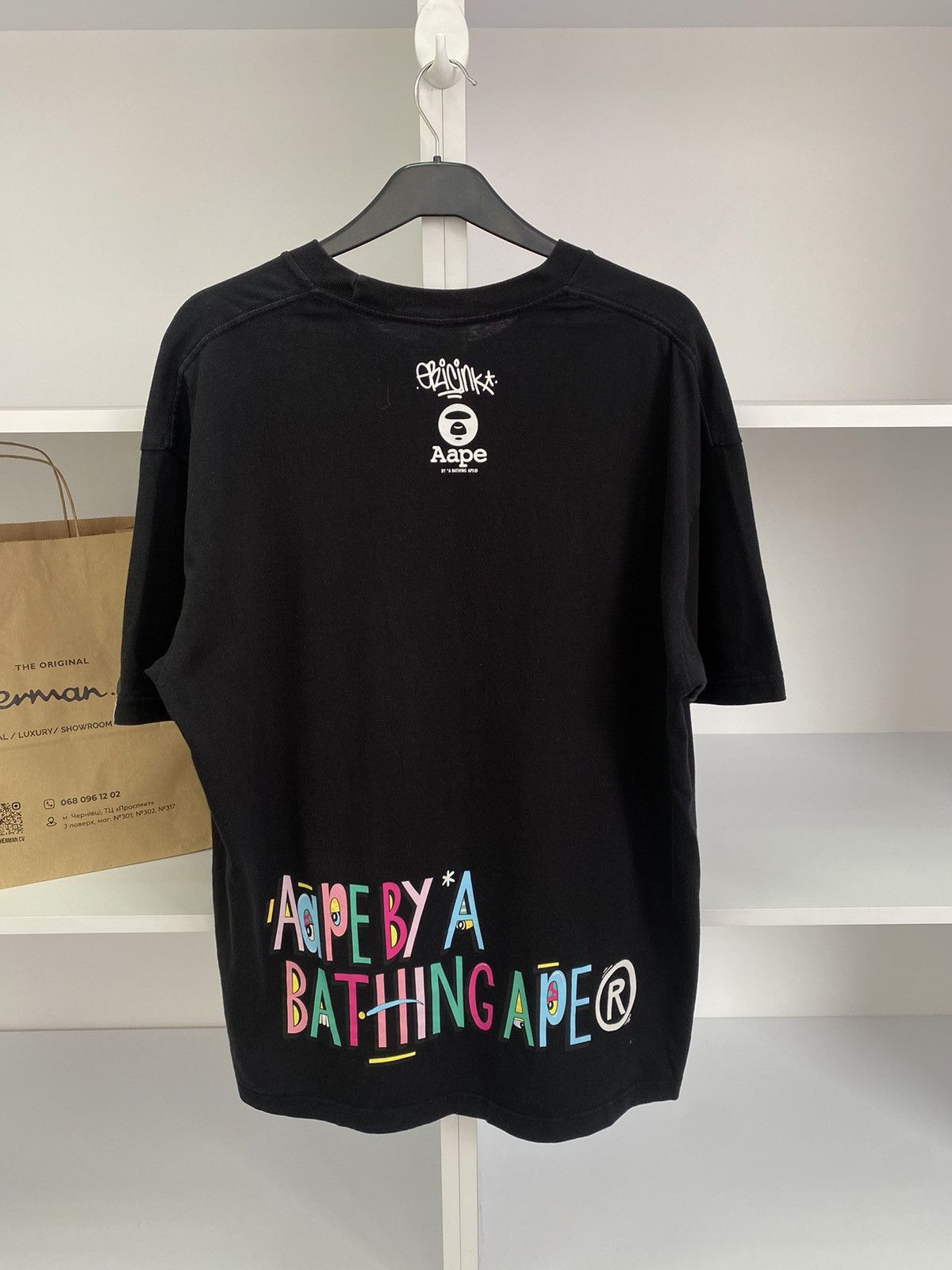 Aape AAPE by A Bathing Ape Eric Inkala Edition T-Shirt Size US XL / EU 56 / 4 - 14 Thumbnail