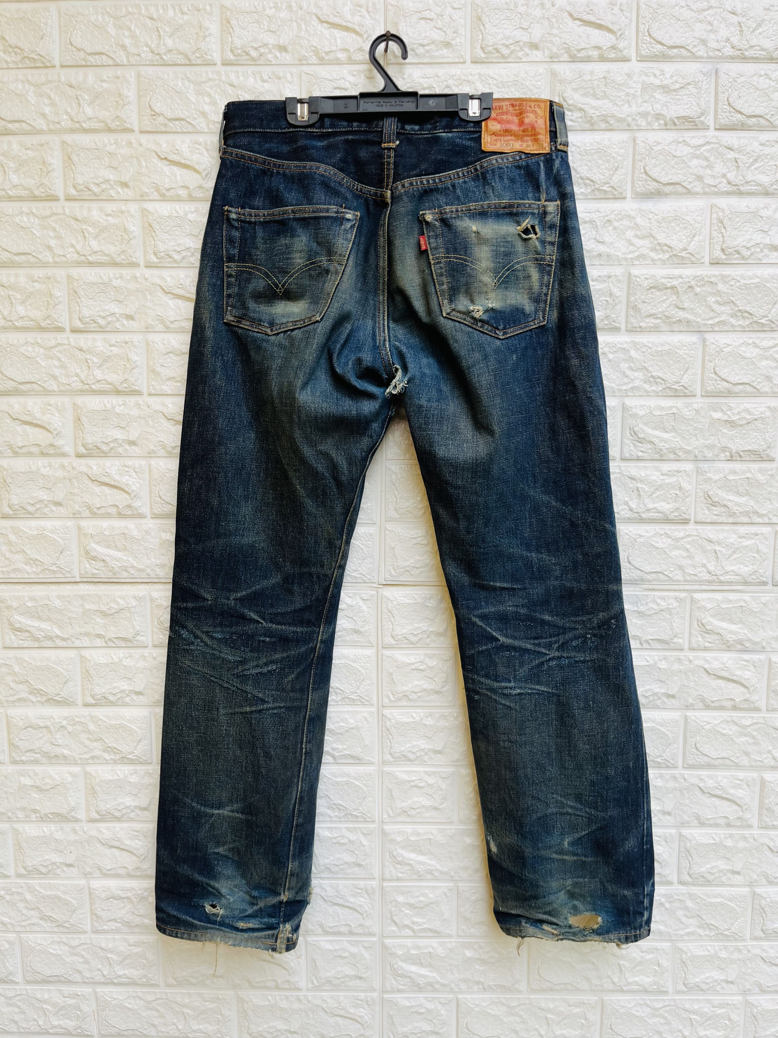 Levi's Vintage Clothing Vintage 80s Levis Big E Designer Fashion Style Size US 31 - 1 Thumbnail