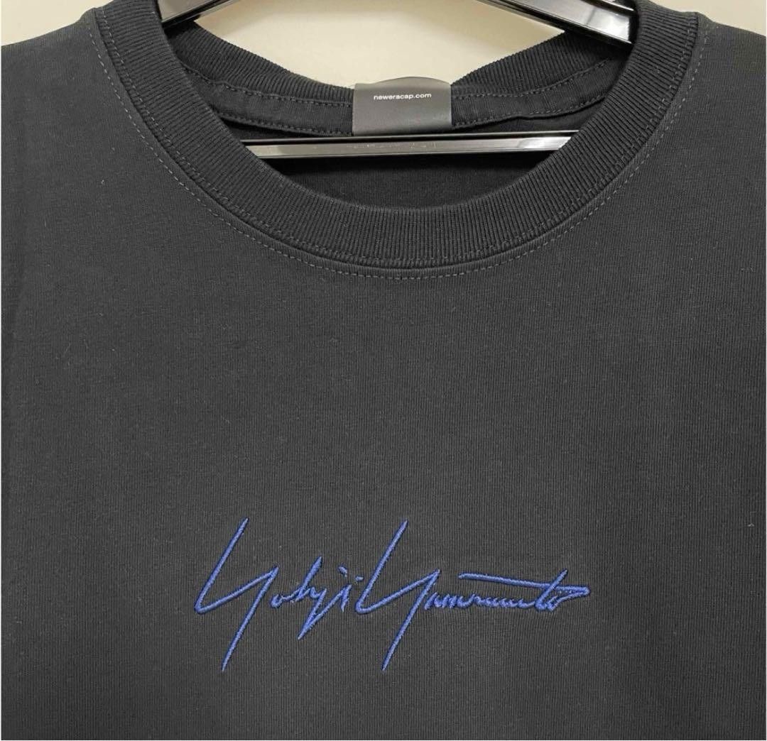 Yohji Yamamoto Yohji Yamamoto x New Era Logo T-shirt Size US M / EU 48-50 / 2 - 2 Thumbnail