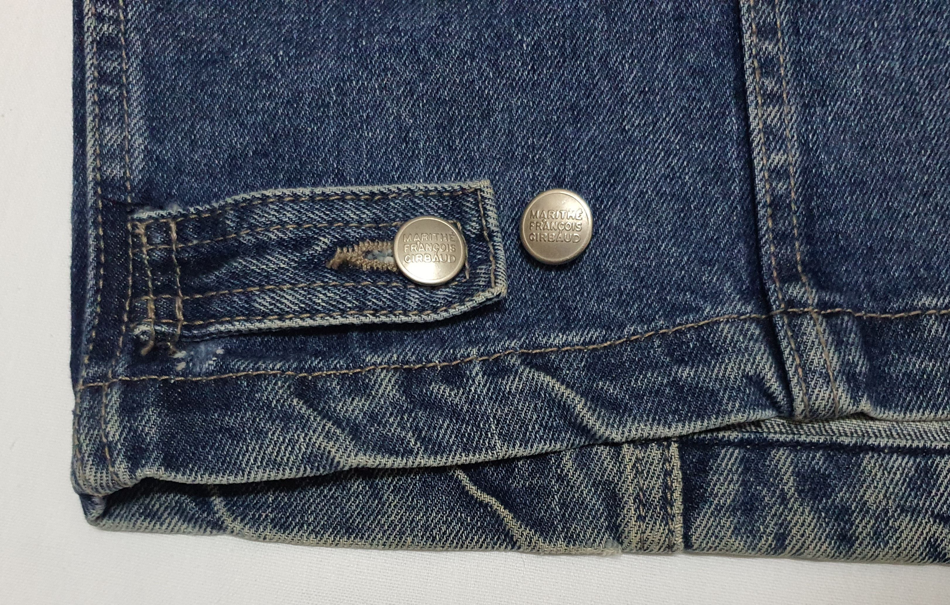 Marithe + Francois Girbaud MARITHE FRANCOIS GIRBOUD Blue Denim Jacket, XL. Size US XL / EU 56 / 4 - 11 Thumbnail