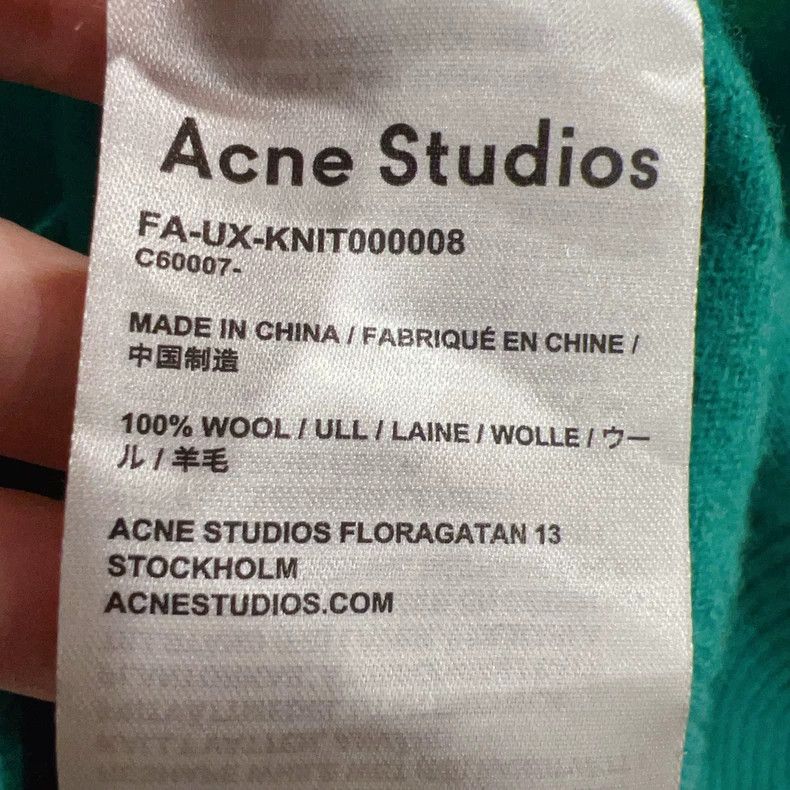 Acne Studios acne studiosGreen sweater 2503-Nextarrow Size US XS / EU 42 / 0 - 4 Thumbnail