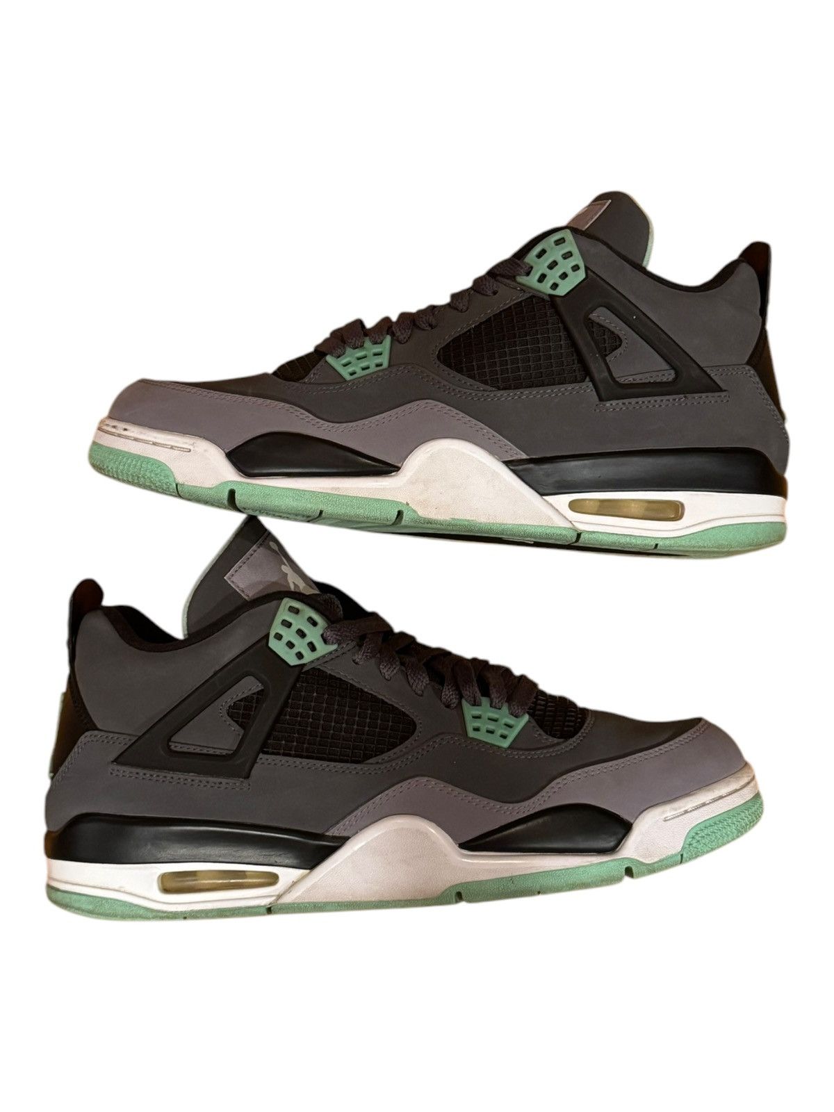Jordan Brand × Nike Jordan 4 Retro ‘Green Glow’ Size US 11 / EU 44 - 3 Thumbnail