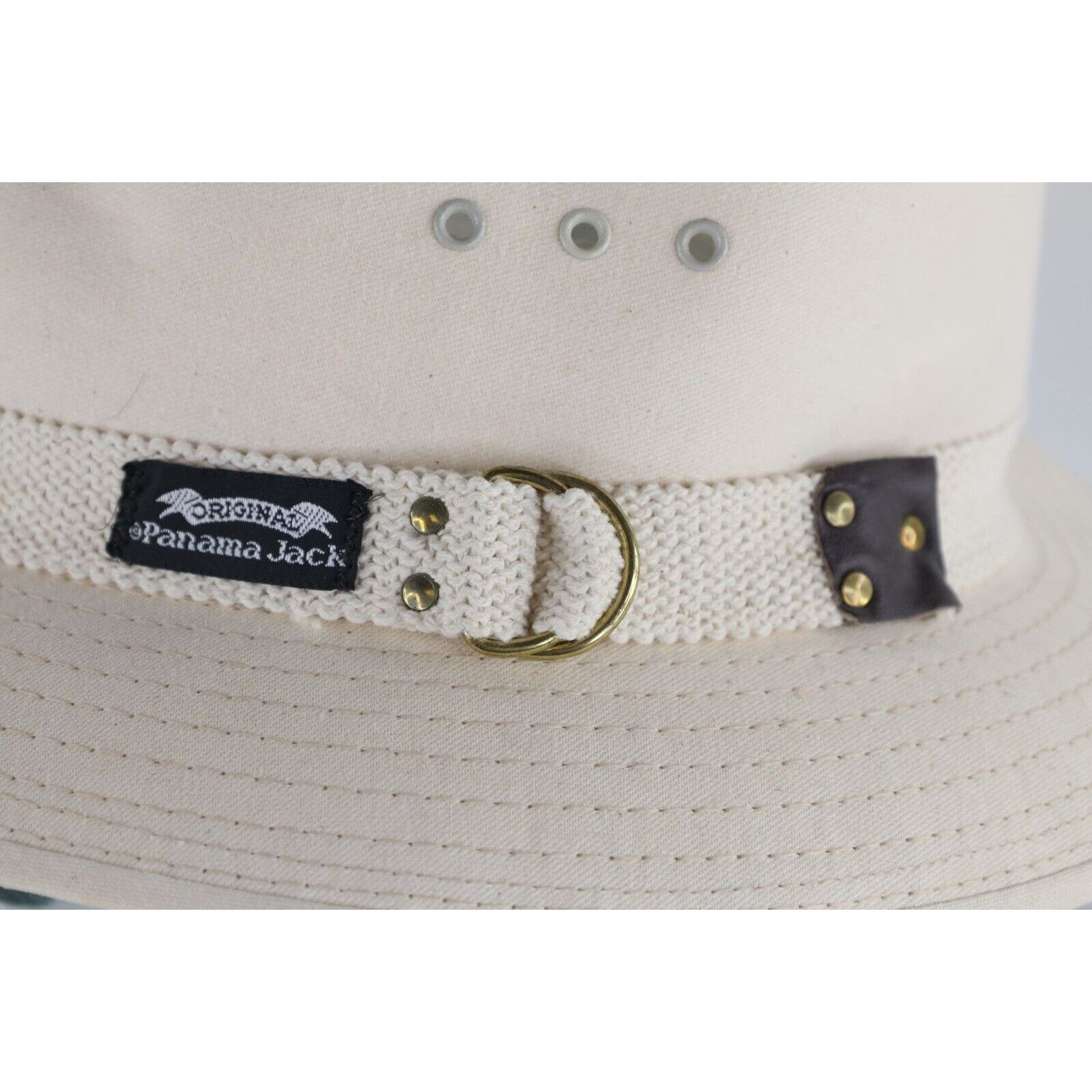 Panama Jack Vintage 90s Panama Jack Canvas Safari Bush Fedora Hat Size ONE SIZE - 4 Thumbnail