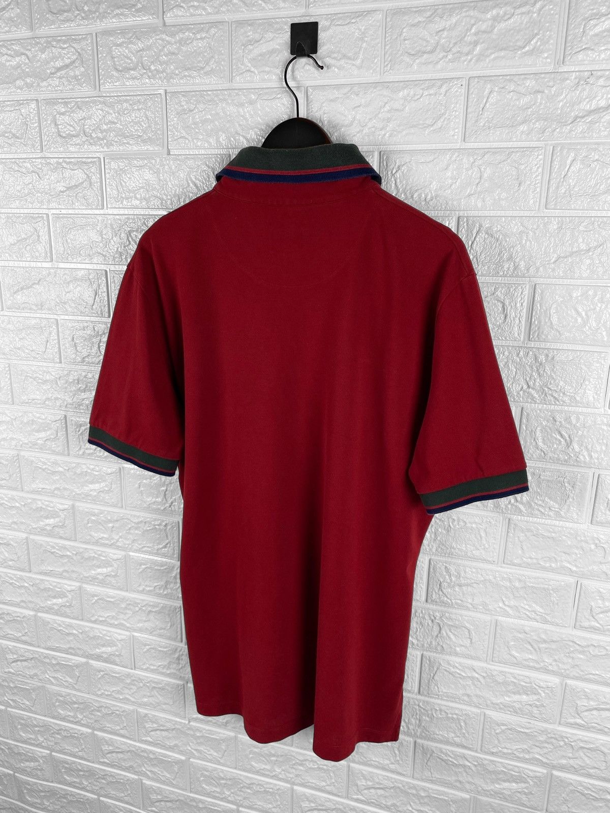 Vivienne Westwood Vivienne Westwood Black Polos T-Shirt Stripes Collar Size US XXL / EU 58 / 5 - 6 Thumbnail