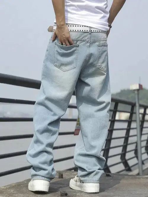 Jean Kumiko x Jingu Casual Skate Baggy Denim Jeans Loose 2000s Size US 32 / EU 48 - 4 Thumbnail
