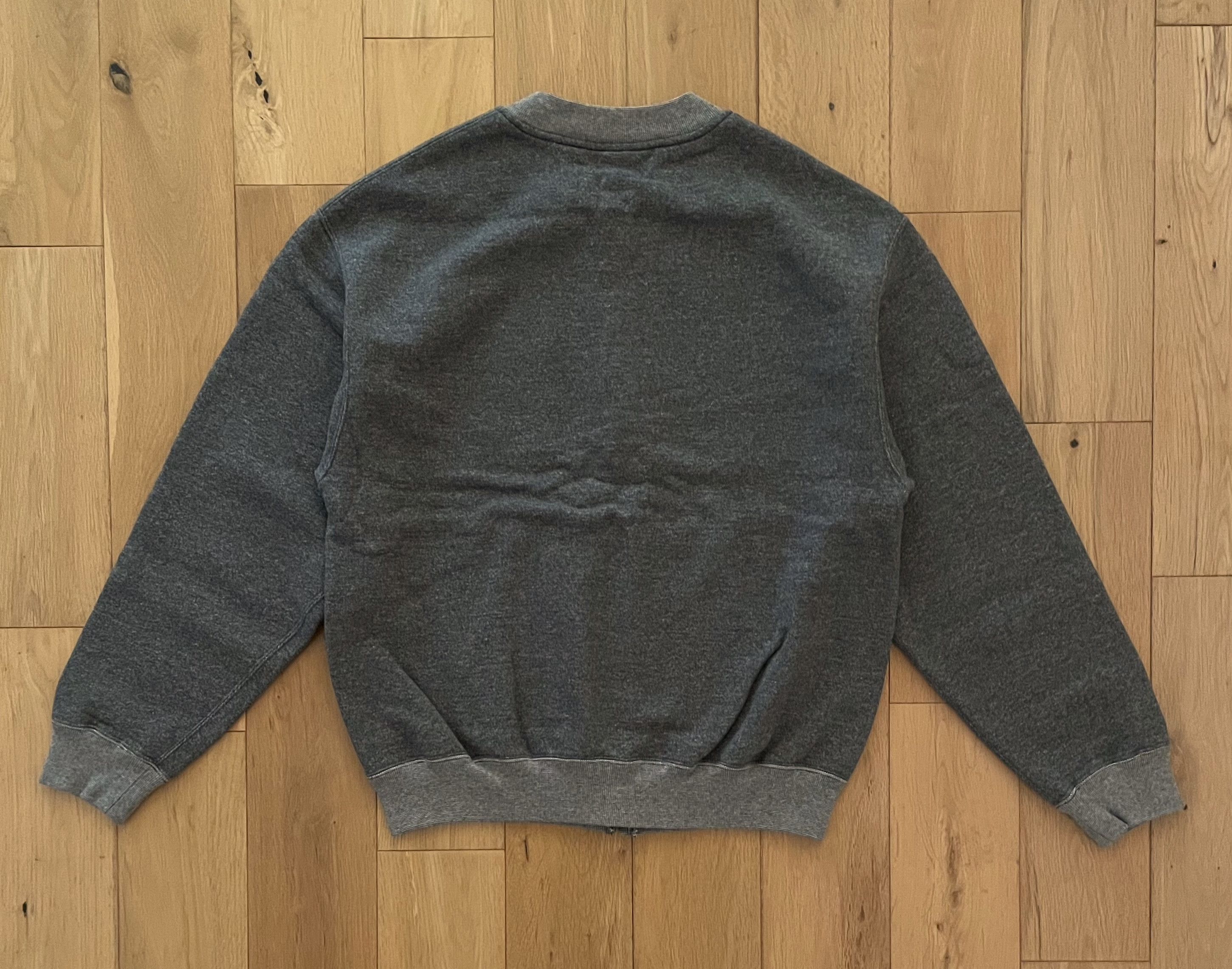 Orslow orSlow Densely Woven Zip Sweatshirt Charcoal Grey Size 2 Size US M / EU 48-50 / 2 - 2 Thumbnail