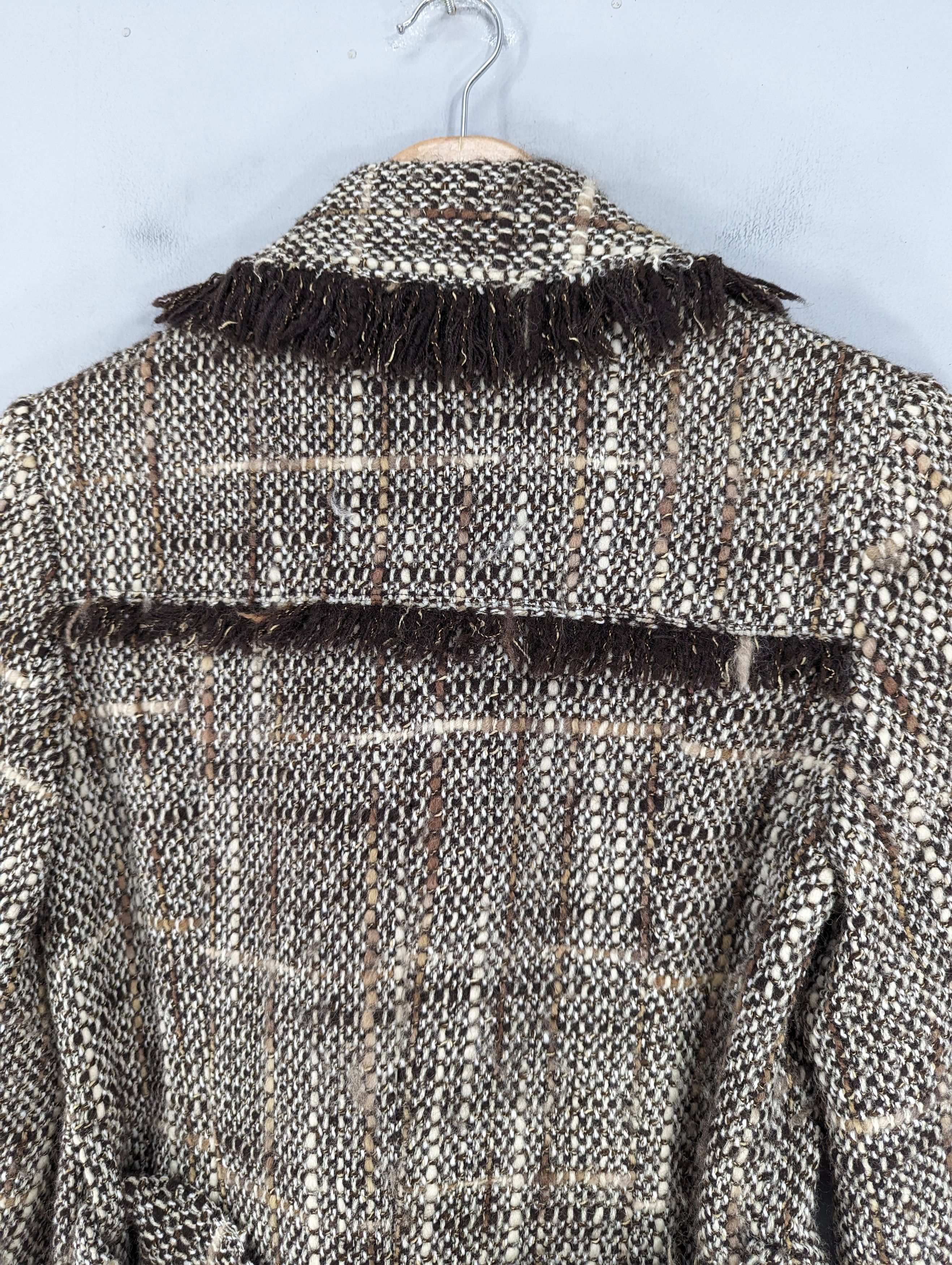 Japanese Brand 🔥RARE🔥R.P.B Japanese Brand Mohair Double Breasted Jacket Size XS / US 0-2 / IT 36-38 - 15 Thumbnail
