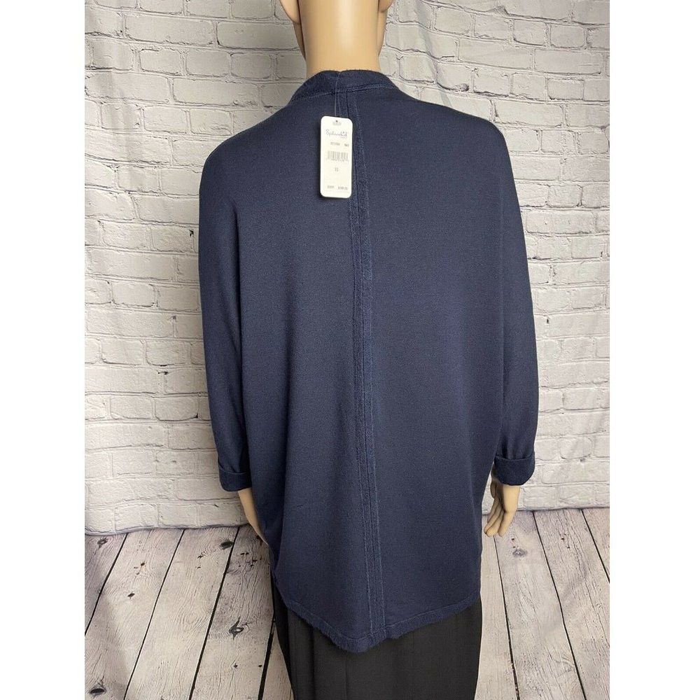 Splendid NWT New $168 SPLENDID Dolman Sleeve Cardigan Navy Size XS Size XS / US 0-2 / IT 36-38 - 5 Thumbnail