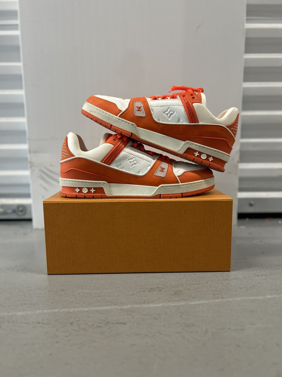 Louis Vuitton LV Trainer Orange
