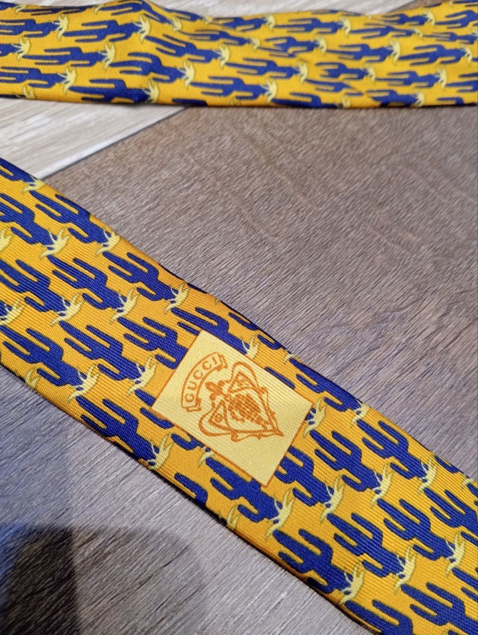 Gucci VINTAGE GUCCI SILK TIE Size ONE SIZE - 6 Thumbnail
