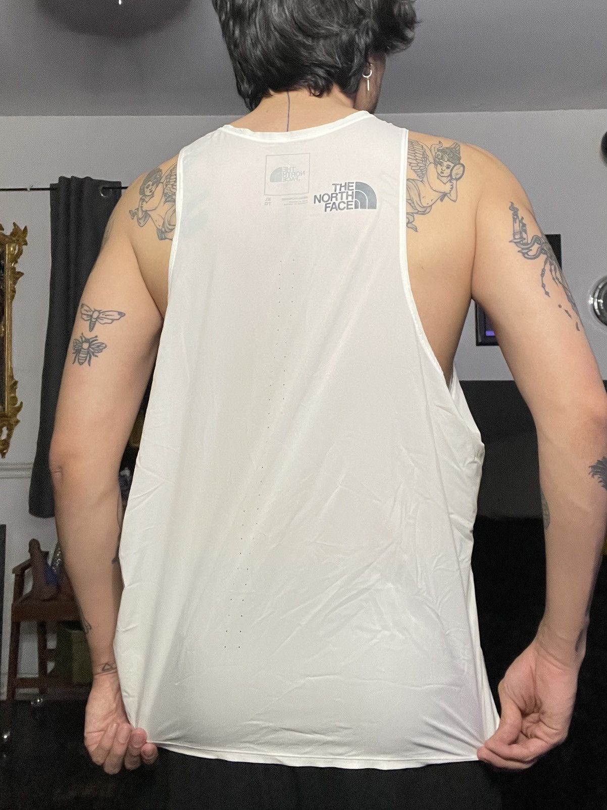 The North Face white north face tank top | Grailed