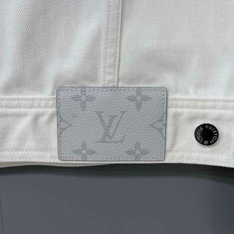 Louis Vuitton Custom Denim Jacket with Astronaut Patches -2505 Size XL / US 12-14 / IT 48-50 - 4 Thumbnail