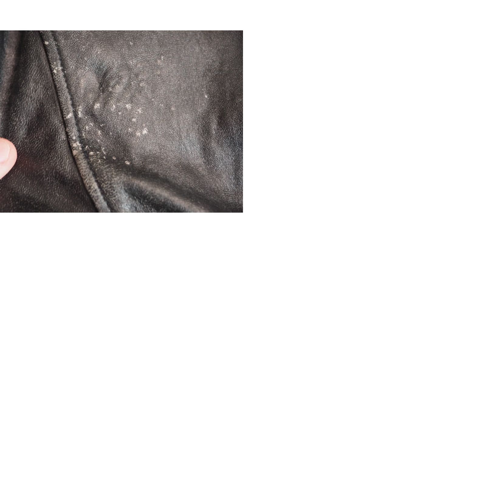 Vintage VINTAGE Winlit Leather Jacket Womens 80s 90s Black Zip Moto Cafe Western Glam Rock L Size L / US 10 / IT 46 - 9 Thumbnail