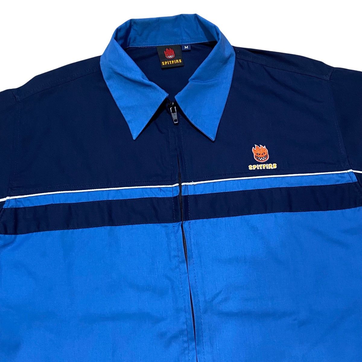 Spitfire Vtg Spitfire Wheels Full Zip Shirt Size US M / EU 48-50 / 2 - 2 Thumbnail