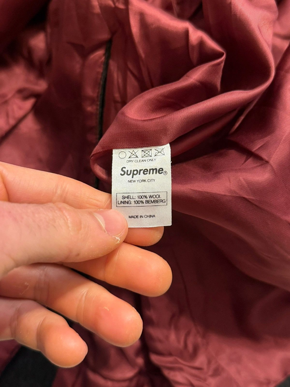 Supreme RARE Loro Piana Wool Coat Size US L / EU 52-54 / 3 - 7 Thumbnail